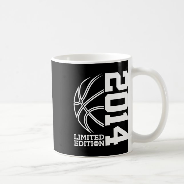 Mug Depuis 2014 Anniversaire Bysketbyll Limited Editio (Droite)