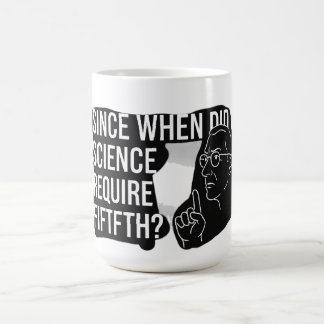 Mug Depuis quand la science exige-t-elle une preuve d