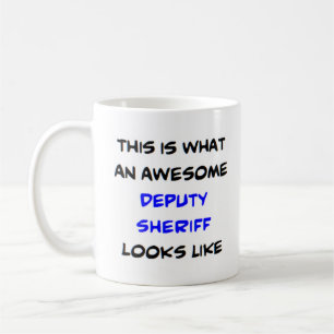Mug deputy sheriff, awesome