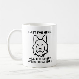 Mug Dernier j’ai un troupeau