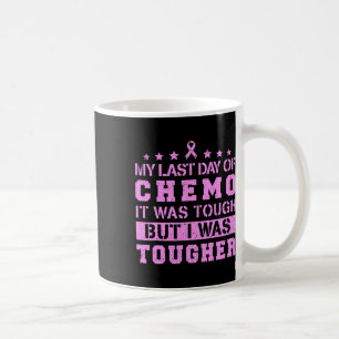 Mug Dernier Jour De Chemo Était Difficile, Mais J'Étai