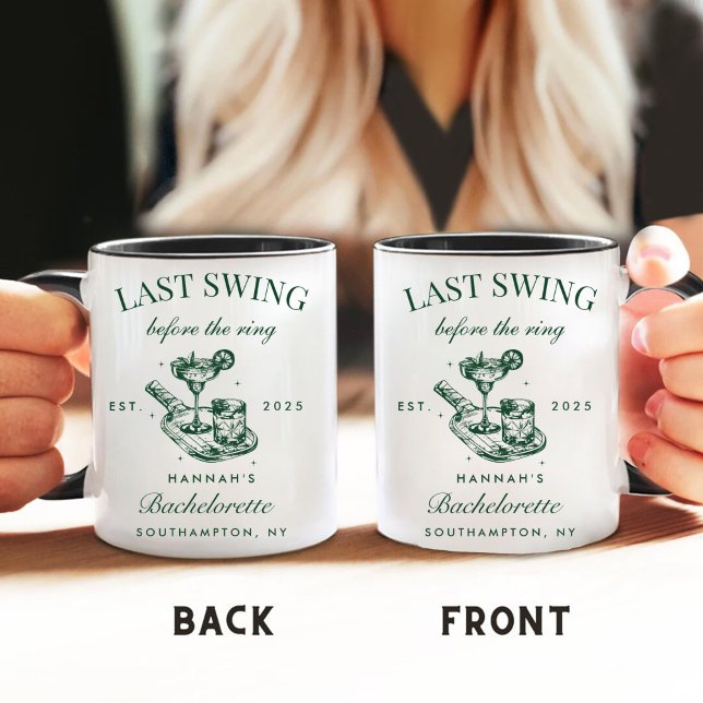 Mug Dernier Swing Avant Le Week-End De Bach De Pickleb (Créateur téléchargé)