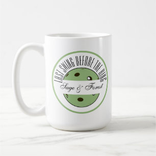 Mug Dernière swing avant la sage Mariage de la sangle 