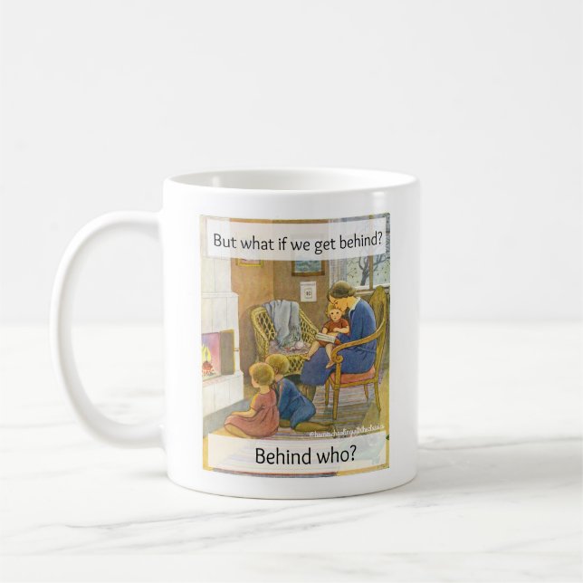 Mug Derrière qui ? (Gauche)