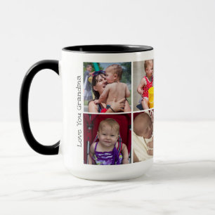 Mug Des cadeaux photo pour grand-mère à Noël et tous l