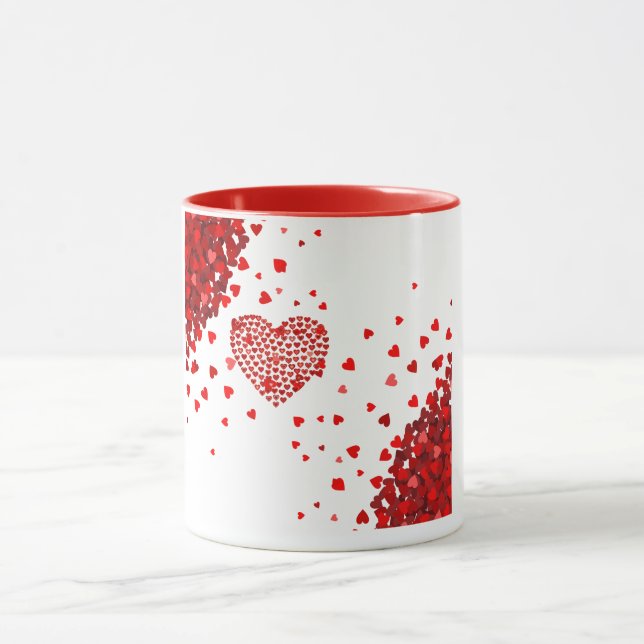 Mug des coeurs de Red Lover (Centre)