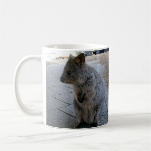 Mug "Des coups de bâton en Australie : une Quokka gris