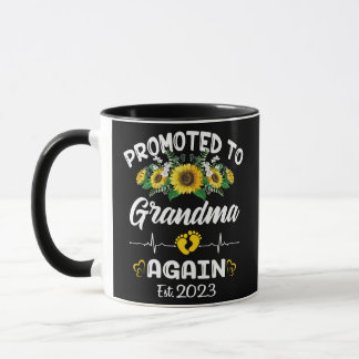 Mug Des femmes promues à grand-mère à nouveau Nana Gra