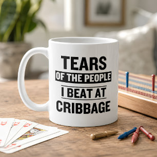 Mug Des larmes sur les gens que je frappe à la Commiss