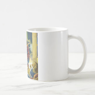 Mug Des ours dans un concours de Noël en terre animale