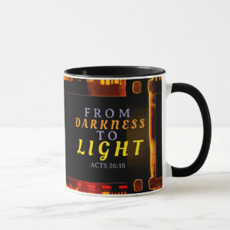 Mug Des ténèbres à la lumière Actes 26:18