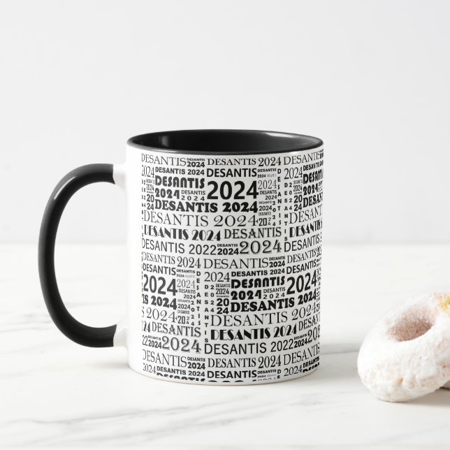 Mug DeSantis 2024 Bold (Avec donut)