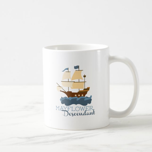 Mug Descendant de fleur printanière (Droite)