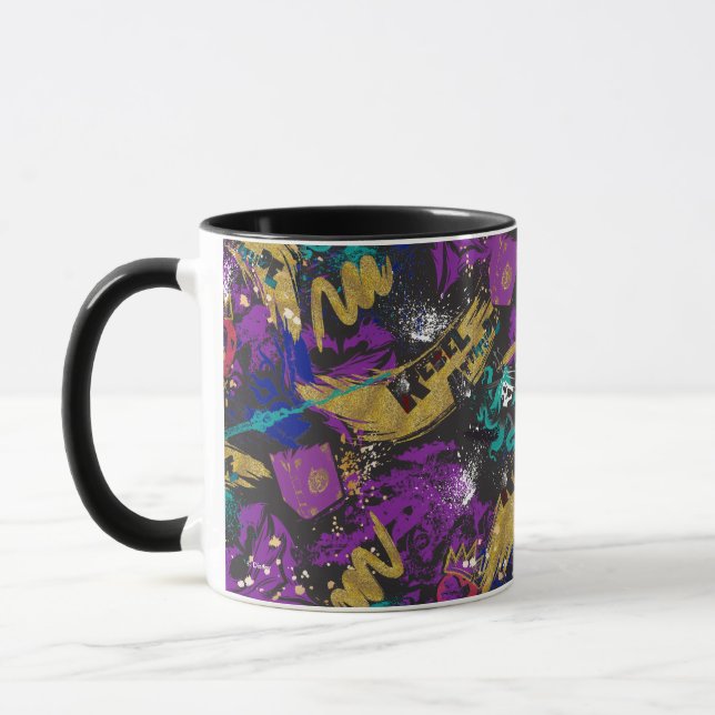 Mug Descendants | Motif d'attitude rebelle (Gauche)
