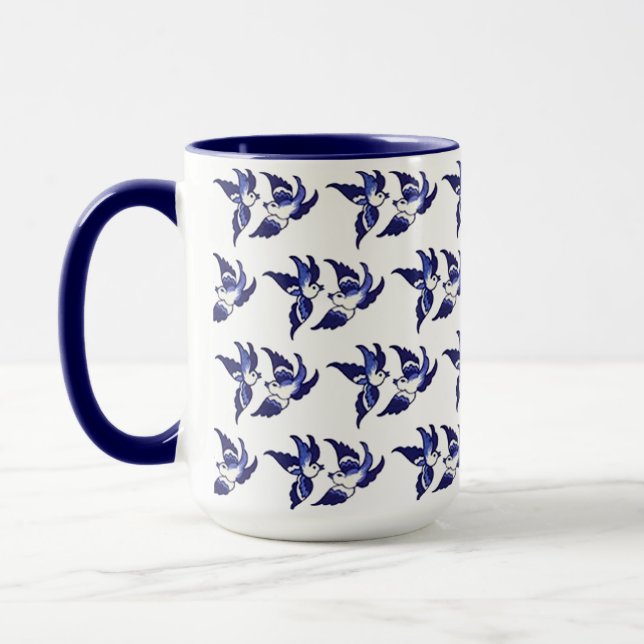 Mug Design classique de Willow Birds (Gauche)