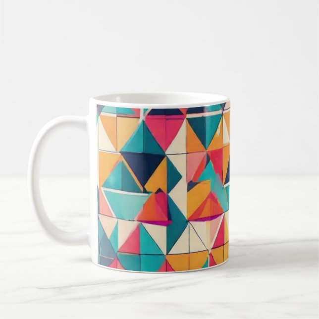 Mug Design coloré, mignon, amusant (Gauche)