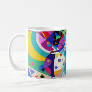 Mug Design d'art moderne Abstrait multicolore 009