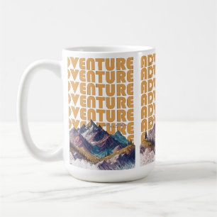Mug Design de montagne d'aventure