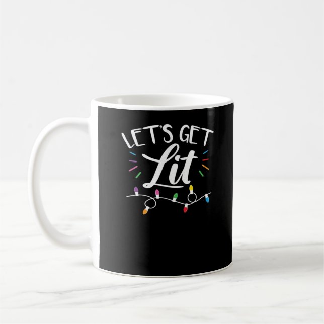Mug Design de Noël - Faisons-nous briller (Gauche)