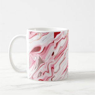 Mug Design de texture en marbre liquide, le marbrage c