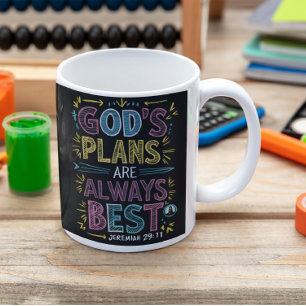 Mug Design Divin : Les Plans De Dieux Sont Toujours Me
