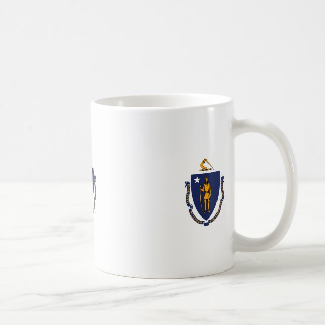 Mug Design du drapeau d'État du Massachusetts (Droite)