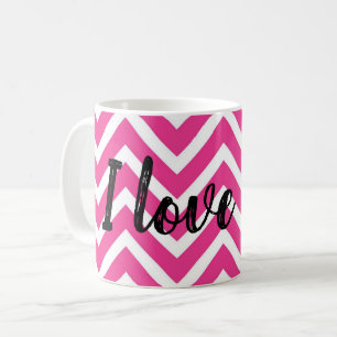 Mug Design en zigzag rose