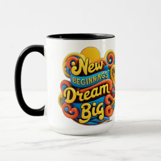 Mug Design featuring an inspiring message for a fruitf