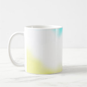 Mug design graphique numérique flou arrière - plan tex