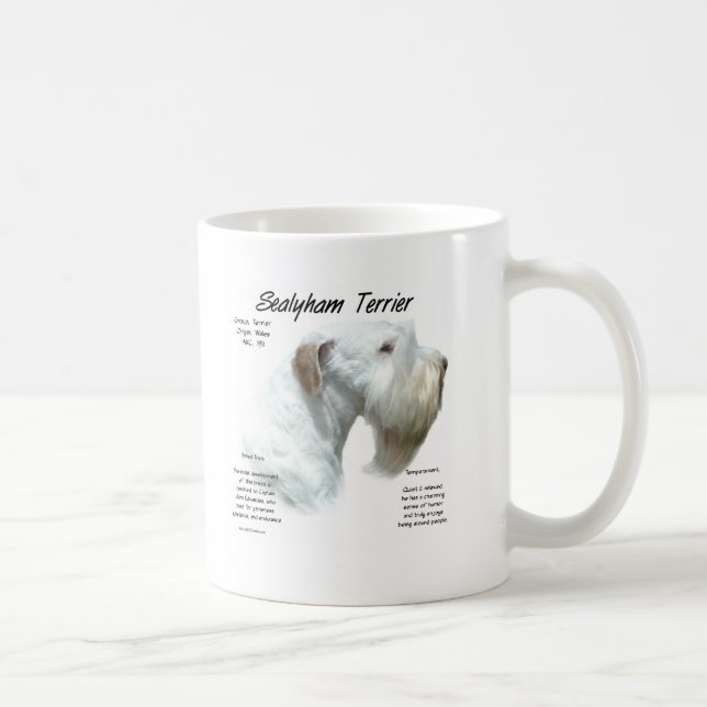 Mug Design historique de Sealyham Terrier (Droite)