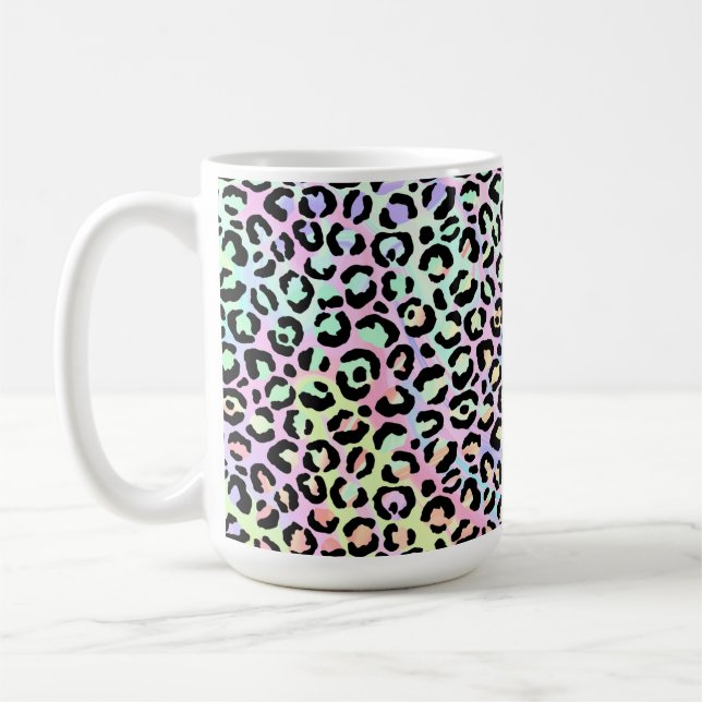Mug Design Iridescendant Leopard Series 5 (Gauche)