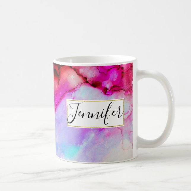 Mug Design moderne en marbre Abstrait (Droite)