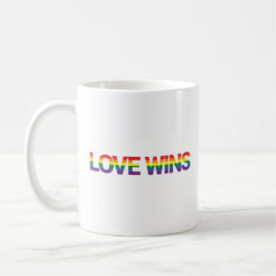 Mug Design moderne, simple, coloré, dynamique L'amour 
