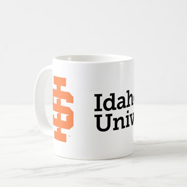 Mug Design officiel du logo de l'Université d'État d'I (Devant gauche)