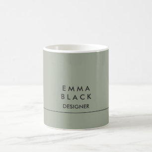 Mug Design professionnel chic vertical