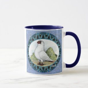 Mug Design Red Casque Pigeon