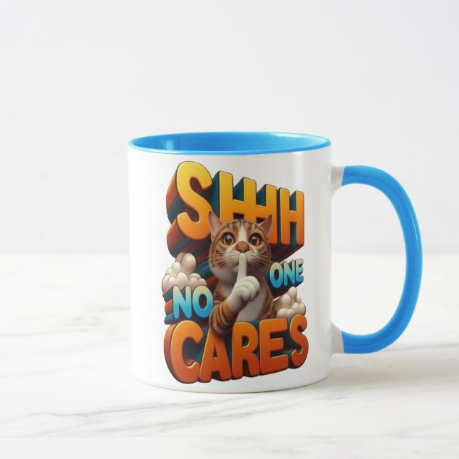 Mug Désintérêt silencieux pour la féline (Droite)