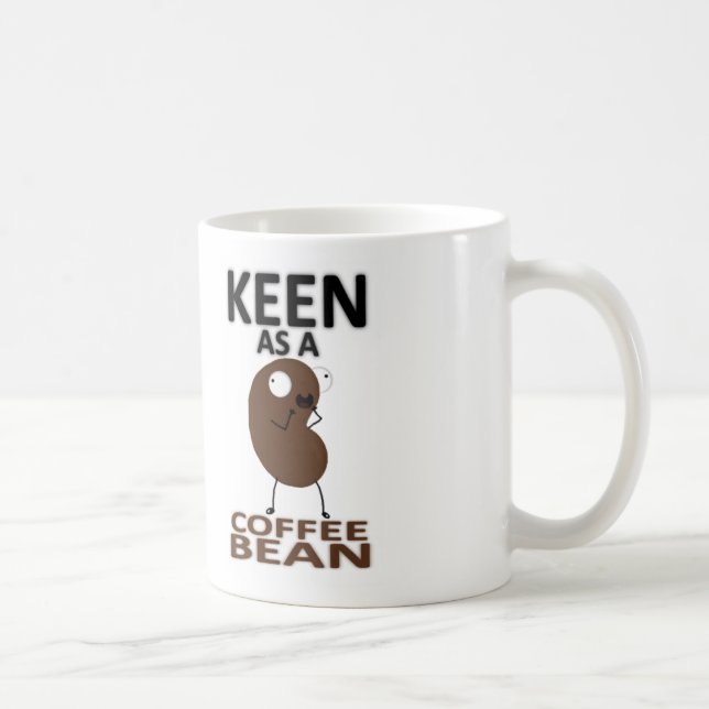 Mug Désireux comme grain de café (Droite)