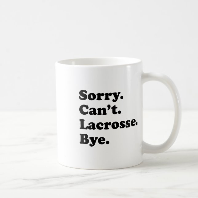 Mug Désolé de ne pas être au courant - Drôle crosse (Droite)