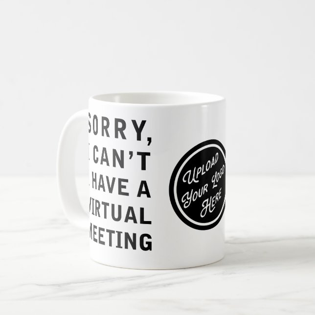 Mug Désolé de ne pas pouvoir disposer d'un logo de réu (Devant gauche)