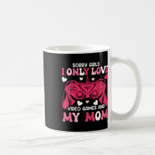 Mug Désolé les filles n'aiment que la manette de jeu v