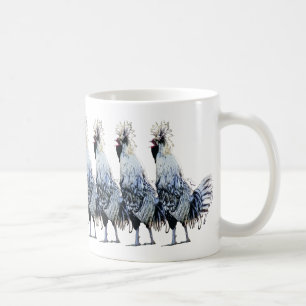 Mug Désordre obsédant de poulet : Crêté polonais