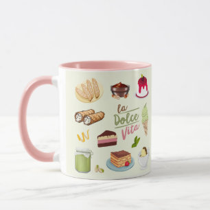 Mug Desserts Italiens Sucreries