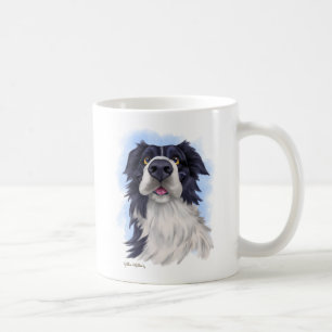 Mug Dessin animé amusant de Border Collie