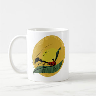 Mug Dessin animé de citron et de fourmi