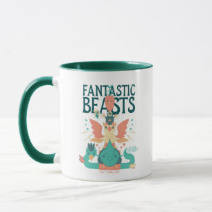 Mug Dessin animé Fantastique Beast Emerge From Suitcas