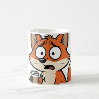 Mug Dessin animé mignon renard drôle