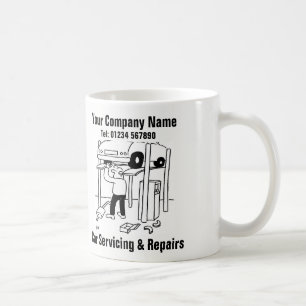 Mug Dessin animé pour la réparation et l'entretien de