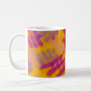 Mug Dessin créatif Abstrait. Arrière - plan couleur au