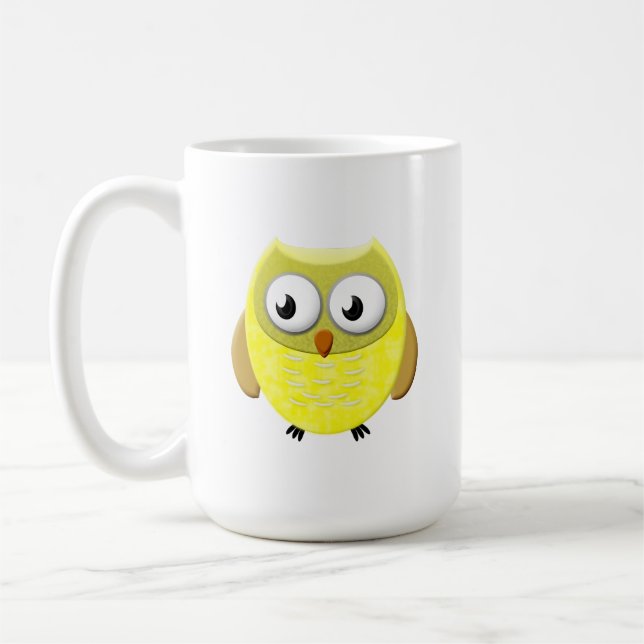 Mug Dessin de bébé hibou (Gauche)